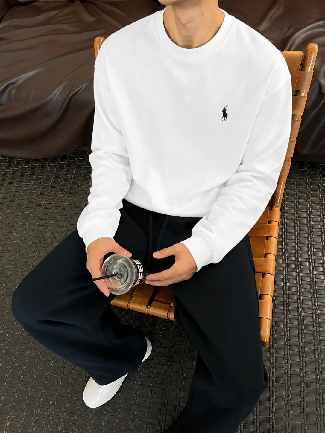 Ralph*Lauren Hot Sale · Classiclogo 《 》 ， ， Same Style ， : Black White Coffee Brown Size：S（90-130 ） M（125-150 ） L（135-165 ） XL（160-190 ） XXL（185 ）